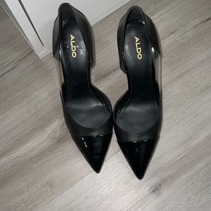 Black Aldo heels